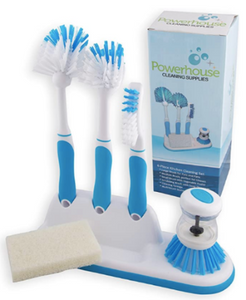6-Piece All-in-One Kitchen Brush Kit – Powerhouse Pumice